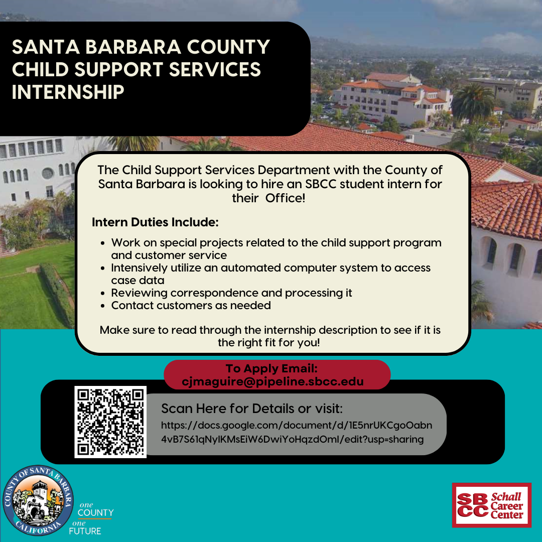 Featured Internships Santa Barbara City College